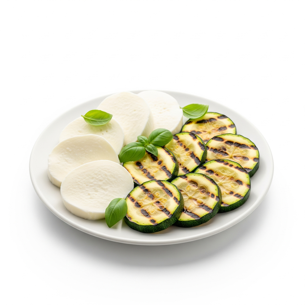 Mozzarella + zucchini